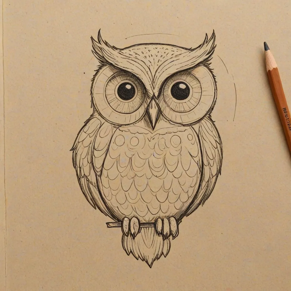 Jak narysować sowę? Proste triki i techniki