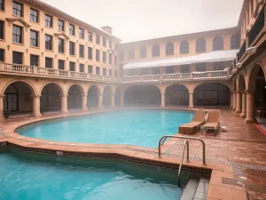 Relaks w termach z widokiem na Tatry